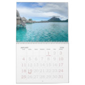 Bora Bora | French Polynesia | Tahitian Calendar Kalender (Jan 2026)