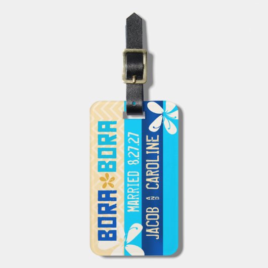 BORA BORA Gepäckanhänger (Vorderseite vertikal)