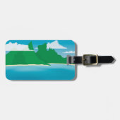 Bora Bora Gepäckanhänger (Vorderseite horizontal)