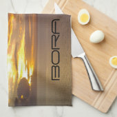 Bora Bora-Geschirrtuch Geschirrtuch (Viertel Falte)