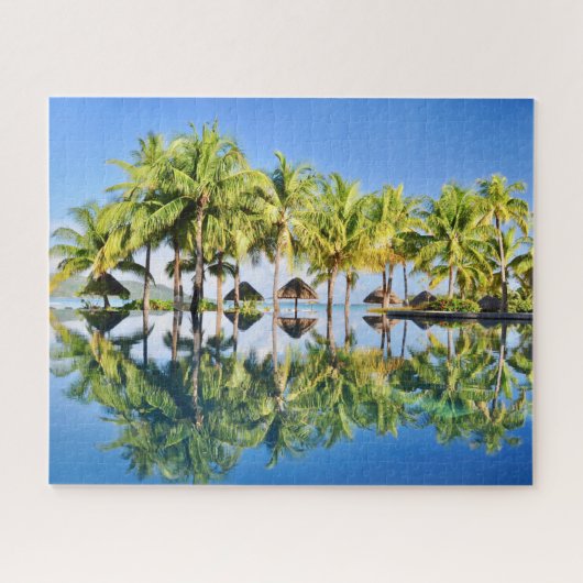 Bora Bora Infinity Pool Puzzle (Horizontal)