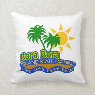 Bora Bora Insel-Staat des Sinneskissens Kissen