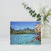 Bora Bora Island, Französisch-Polynesien Postkarte (Stehend Vorderseite)