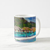 Bora Bora Island Kaffeetasse (VorderseiteRechts)