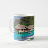 Bora Bora Island Kaffeetasse (Vorderseite Links)