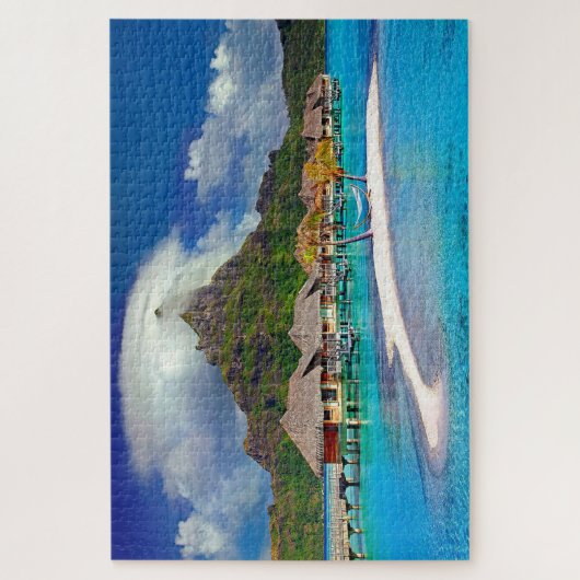 Bora Bora Jigsaw Puzzle (Vertikal)