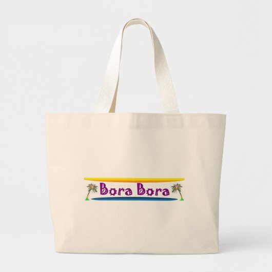 Bora Bora Jumbo Stoffbeutel (Vorne)