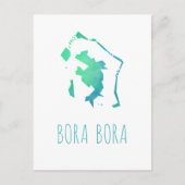 Bora Bora Karte (Vorderseite)