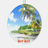 Bora Bora Keramikornament (Links)