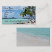 Bora Bora Lagune-Visitenkarte Visitenkarte (Vorne/Hinten)
