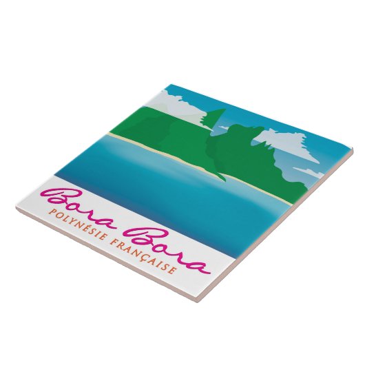 Bora bora landscape fliese (Seite)