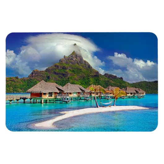 Bora Bora Magnet (Horizontal)
