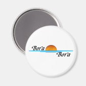 Bora Bora Magnet (Vorderseite/Rückseite)