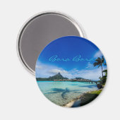 Bora Bora Magnet (Vorderseite/Rückseite)