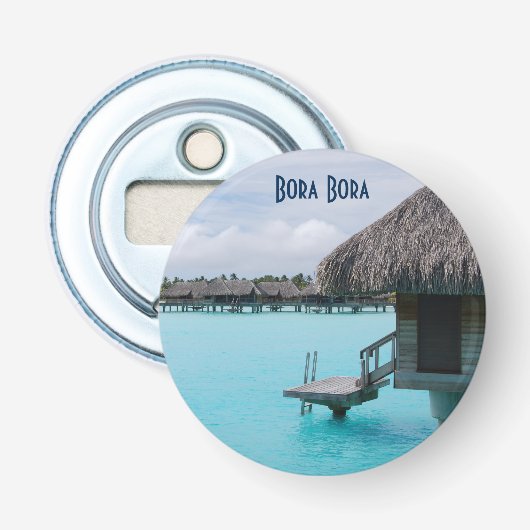Bora Bora Magnet Flaschenöffner (Vorderseite)