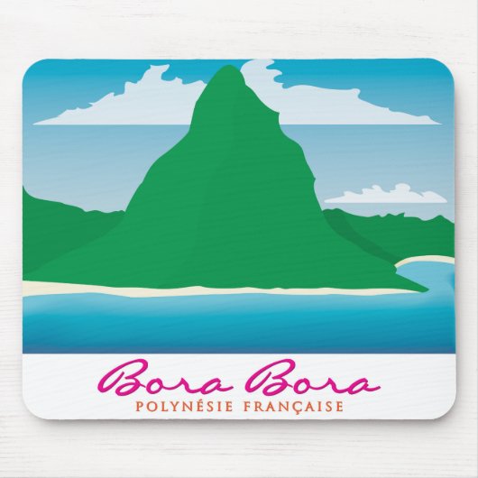 Bora Bora Mousepad (Vorne)
