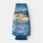 Bora Bora Ocean View Foto Flaschenkühler (Vorderseite)