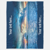 Bora Bora Ocean View Foto Fleecedecke (Vorderseite)