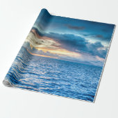 Bora Bora Ocean View Foto Geschenkpapier (Ungerollt)