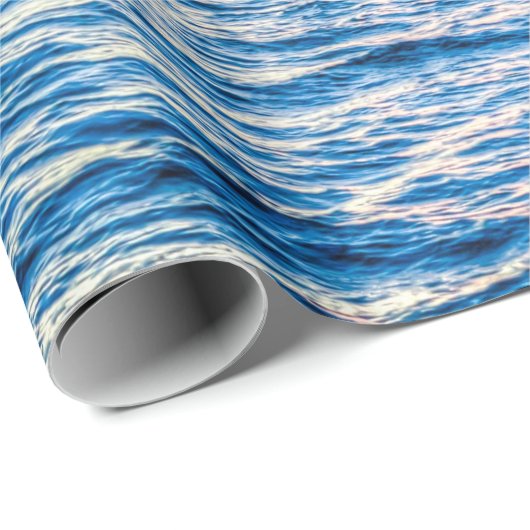 Bora Bora Ocean View Foto Geschenkpapier (Rolleneckpunkt)