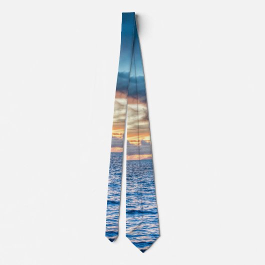 Bora Bora Ocean View Foto Krawatte (Rückseite)