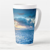 Bora Bora Ocean View Foto Milchtasse (Rechte Ecke)