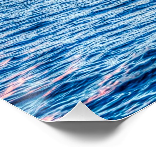 Bora Bora Ocean View Foto Poster (Ecke)