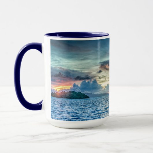 Bora Bora Ocean View Foto Tasse (Links)