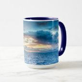 Bora Bora Ocean View Foto Tasse (VorderseiteRechts)