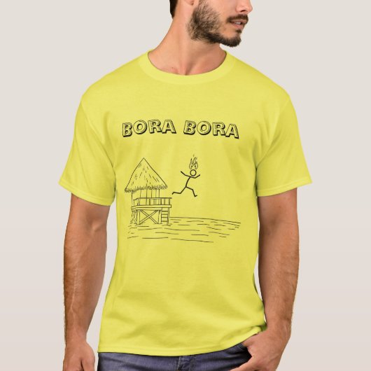 Bora Bora On Fire T-Shirt (Vorderseite)