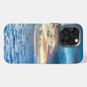 Bora Bora Ozeanblick Fotografie iPhone Hülle (Rückseite (Horizontal))