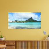 Bora Bora Panorama Print Leinwanddruck (Insitu (Wohnzimmer))