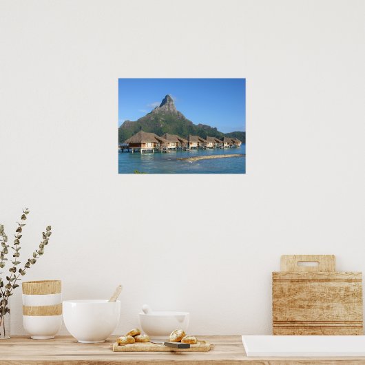 Bora Bora * Paradies Poster (Küche)