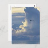 Bora Bora Paradise, Bungalow Overwater Postkarte (Vorne/Hinten)