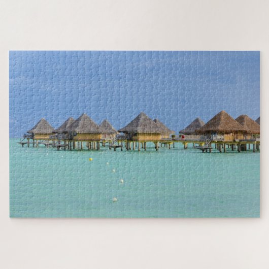 Bora Bora Paradise, Bungalow Overwater Puzzle (Horizontal)