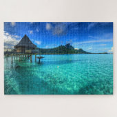 Bora Bora Paradise, Bungalow Overwater Puzzle (Horizontal)