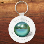 Bora Bora Pearl Schlüsselanhänger (Vorderseite)