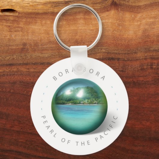 Bora Bora Pearl Schlüsselanhänger (Vorderseite)