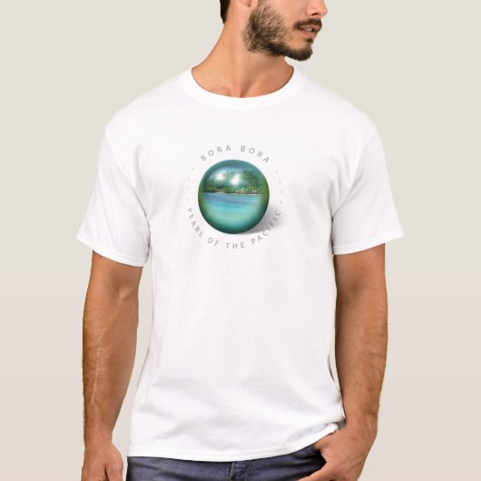 Bora Bora Perlen-Shirt T-Shirt (Vorderseite)