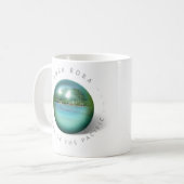 Bora Bora Perlen-Tasse Kaffeetasse (Vorderseite Links)