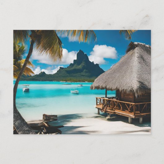 Bora Bora Postcard (2) Postkarte (Vorderseite)