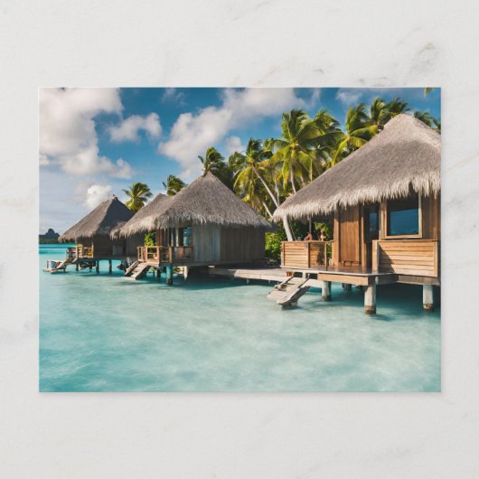 Bora Bora Postcard (Bora Bora 3) Postkarte (Vorderseite)