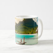 Bora Bora Postcard (Bora Bora d) Kaffeetasse (VorderseiteRechts)