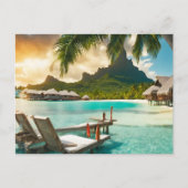 Bora Bora Postcard (Bora Bora d) Postkarte (Vorderseite)