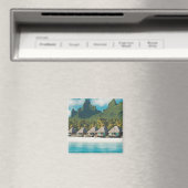 Bora Bora Postcard (Bora Bora e) Magnet (In Situ (Geschirrspüler))