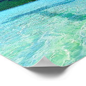 Bora-Bora Poster (Ecke)