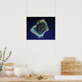 Bora Bora Poster (Küche)