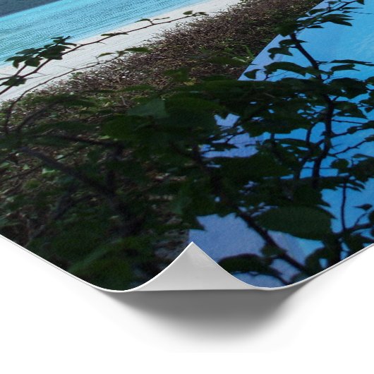 Bora Bora Poster (Ecke)