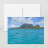 Bora Bora Postkarte (Vorne/Hinten)