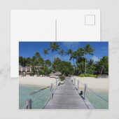 Bora Bora Postkarte (Vorne/Hinten)